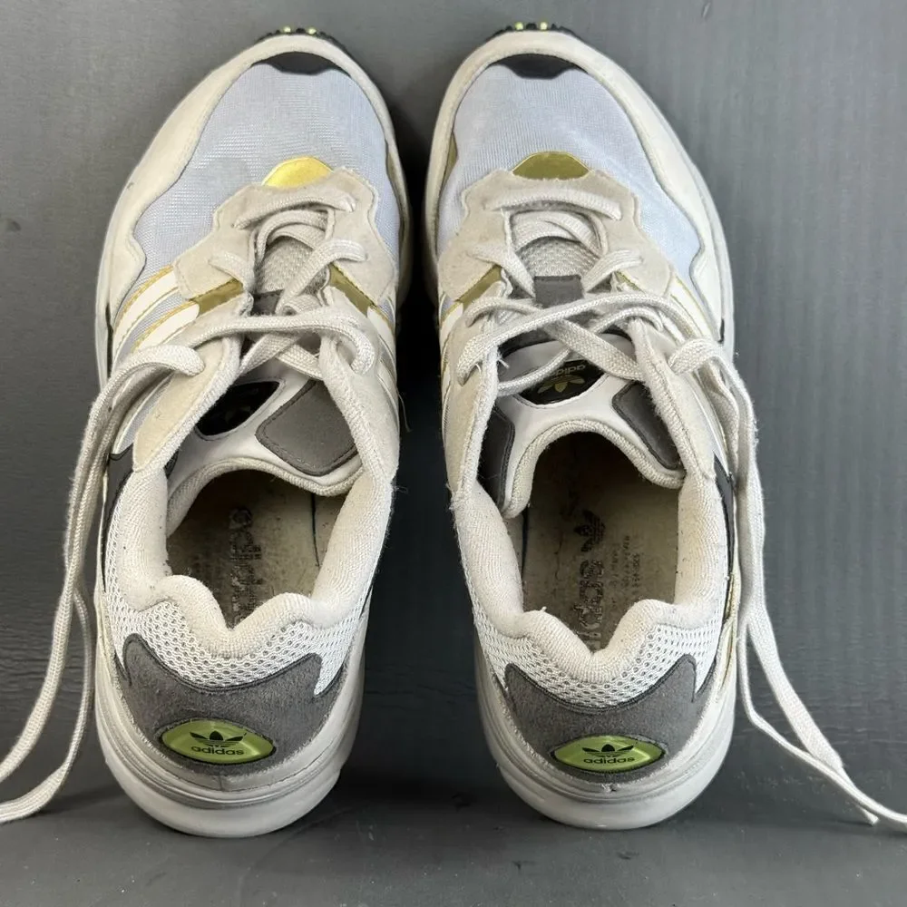 Adidas Yung-96 'Grey Silver' athletic sneaker shoes men’s size 10